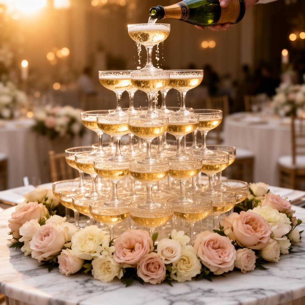 Champagne Tower