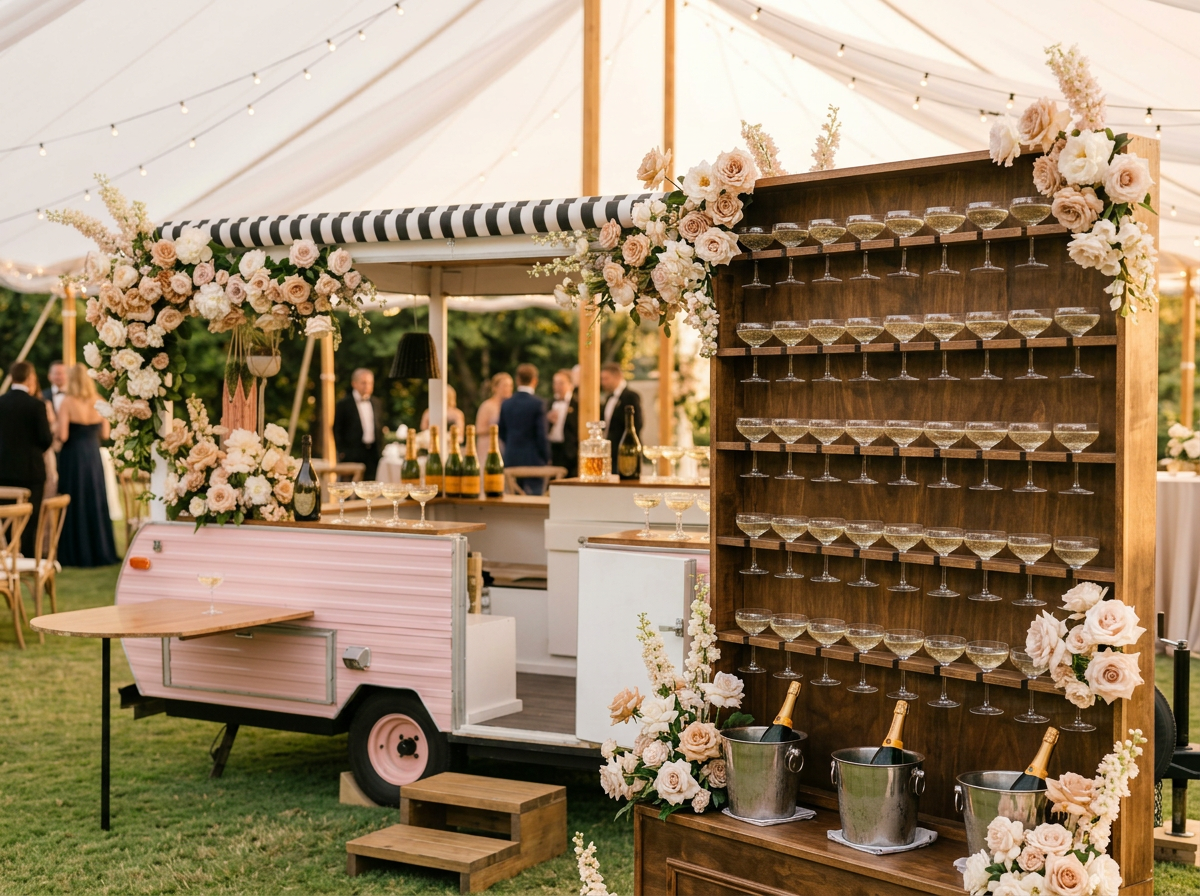 Champagne Wall
